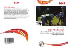 Capa do livro de 1983 NFL Season 