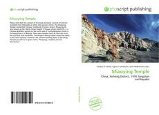 Portada del libro de Miaoying Temple