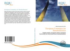 Capa do livro de European Committee for Standardization 