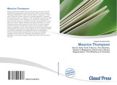 Bookcover of Maurice Thompson