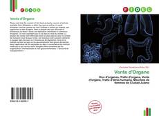 Portada del libro de Vente d'Organe