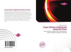 Buchcover von Cape Breton Highlands National Park