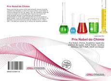 Couverture de Prix Nobel de Chimie