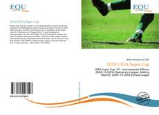 Capa do livro de 2010 UEFA Super Cup 