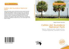 Bookcover of Cañón del Sumidero National Park