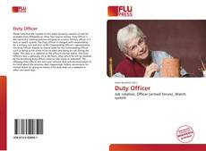 Bookcover of Duty Officer