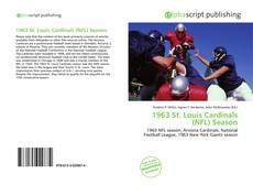 Couverture de 1963 St. Louis Cardinals (NFL) Season