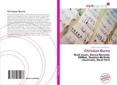 Capa do livro de Christian Burns 