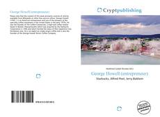 Buchcover von George Howell (entrepreneur)