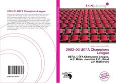 Capa do livro de 2002–03 UEFA Champions League 