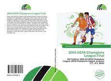 2003 UEFA Champions League Final kitap kapağı