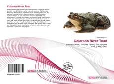 Capa do livro de Colorado River Toad 