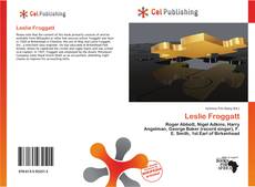 Portada del libro de Leslie Froggatt