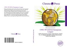 Capa do livro de 1998–99 UEFA Champions League 