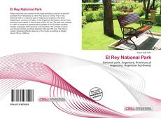 Capa do livro de El Rey National Park 