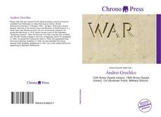 Bookcover of Andrei Grechko