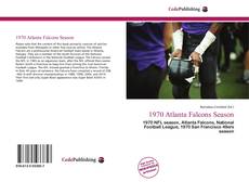 Bookcover of 1970 Atlanta Falcons Season