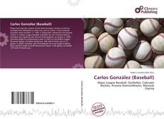 Portada del libro de Carlos González (Baseball)