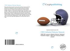 Capa do livro de 1983 Atlanta Falcons Season 