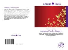 Capa do livro de Augustus Charles Gregory 