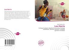 Capa do livro de Leo Harris 