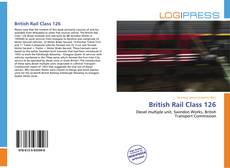 Capa do livro de British Rail Class 126 