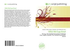Couverture de 1952 FA Cup Final