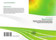 Buchcover von Rayonnement