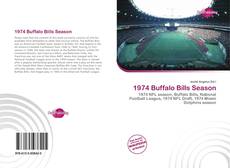 Bookcover of 1974 Buffalo Bills Season