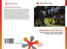 Buchcover von 1985 Buffalo Bills Season