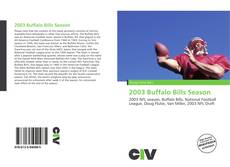 Buchcover von 2003 Buffalo Bills Season