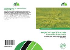 Knight's Cross of the Iron Cross Recipients (J)的封面