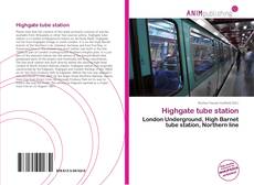 Portada del libro de Highgate tube station