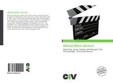 Buchcover von Alfred Allen (Actor)