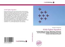 Bookcover of 416th Fighter Squadron