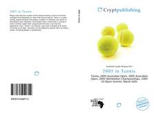 Bookcover of 2005 in Tennis