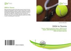 Bookcover of 2004 in Tennis