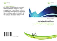 Couverture de Christian Murchison