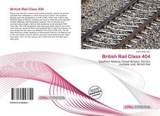 Capa do livro de British Rail Class 404 