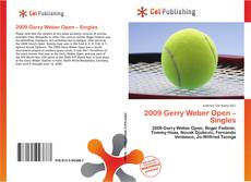 Buchcover von 2009 Gerry Weber Open – Singles