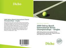 Capa do livro de 2009 Delray Beach International Tennis Championships – Singles 