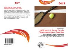 Buchcover von 2009 Hall of Fame Tennis Championships – Doubles