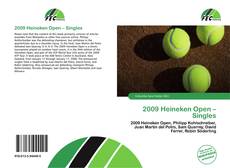 2009 Heineken Open – Singles kitap kapağı