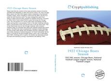 1922 Chicago Bears Season的封面