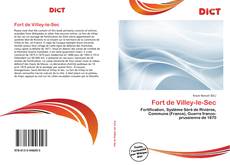 Fort de Villey-le-Sec的封面