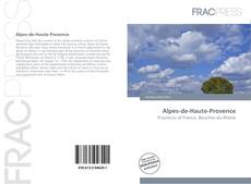 Portada del libro de Alpes-de-Haute-Provence