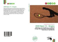 Capa do livro de 2009 Open 13 – Singles 