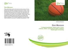 Buchcover von Don Monson