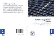 Buchcover von 1940 Chicago Bears Season