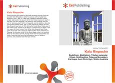 Buchcover von Kalu Rinpoche